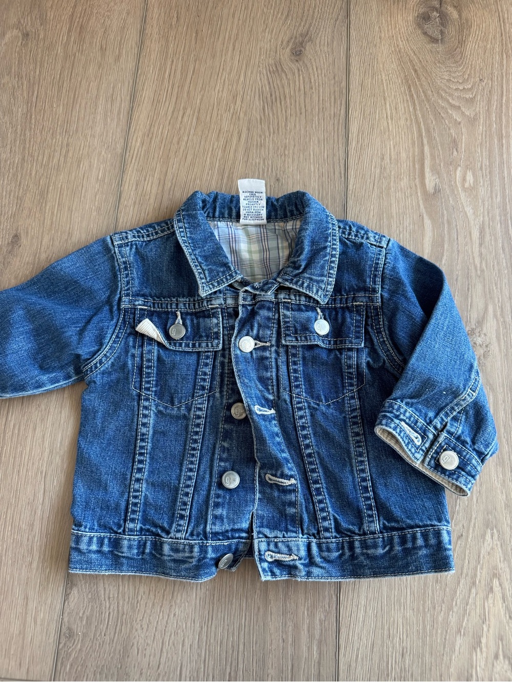 Vintage Gymboree Dark Blue Denim Jacket 12-18 months